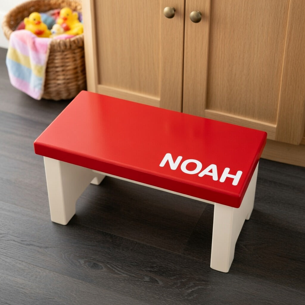 Kids Step Stool - Single Step (Personalized)
