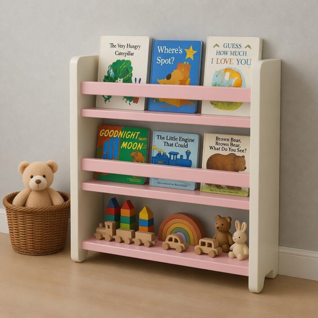 Kids Shelf - 3-Tier Floor Shelf