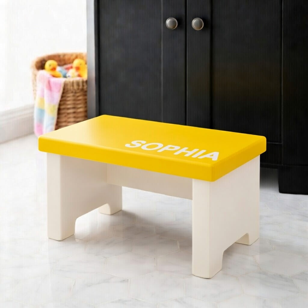Kids Step Stool - Single Step (Personalized)