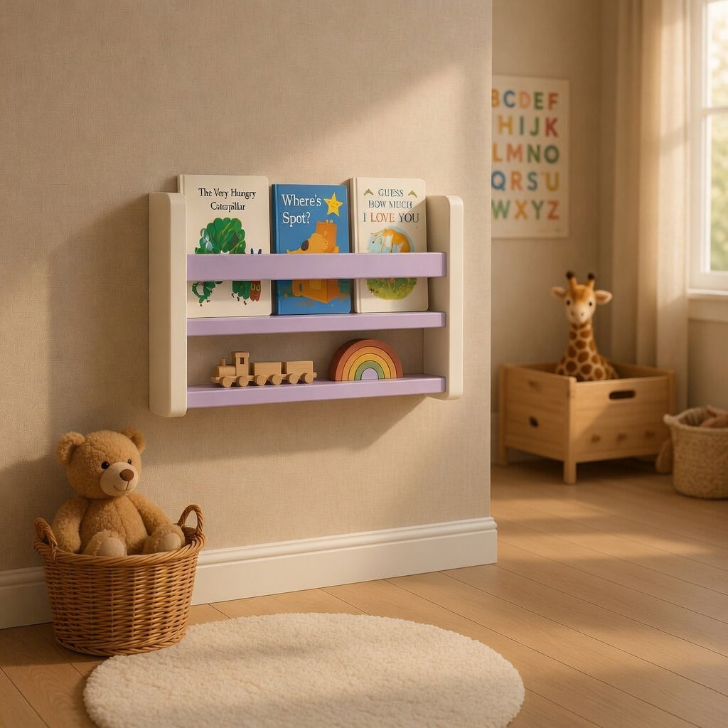 Kids Shelf - 2-Tier Wall Shelf
