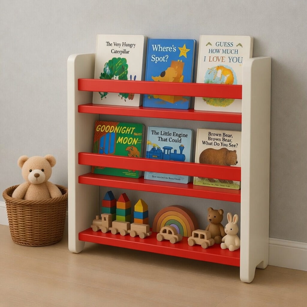 Kids Shelf - 3-Tier Floor Shelf