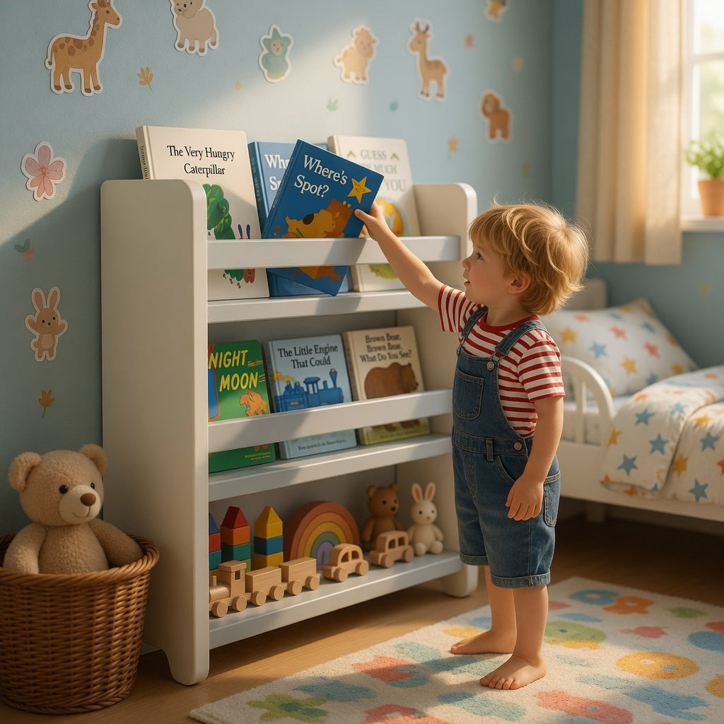 Kids Shelf - 3-Tier Floor Shelf