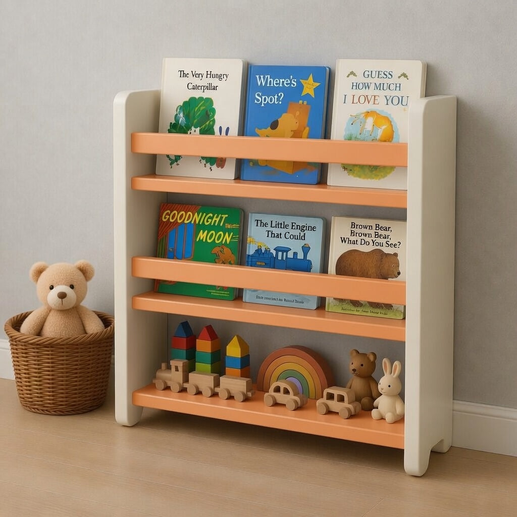 Kids Shelf - 3-Tier Floor Shelf