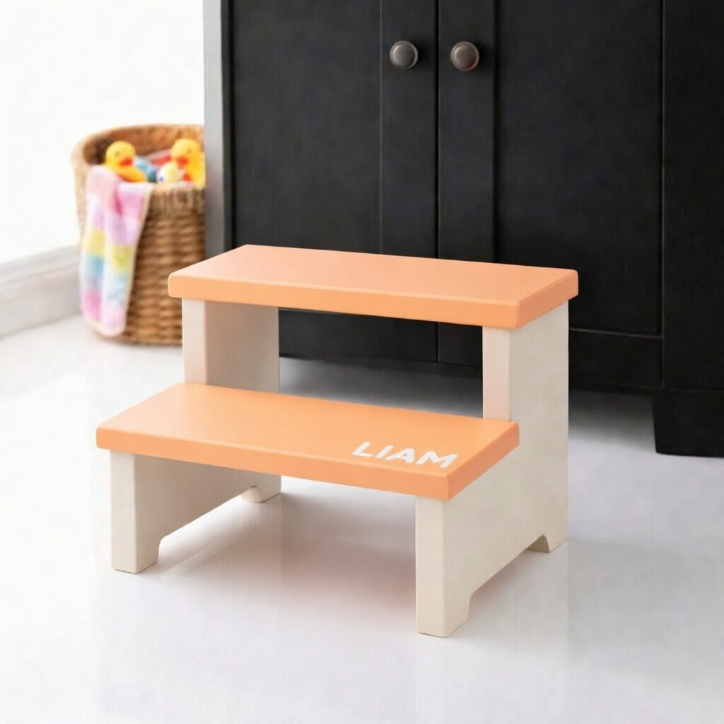 Kids Step Stool - Double Step (Personalized)