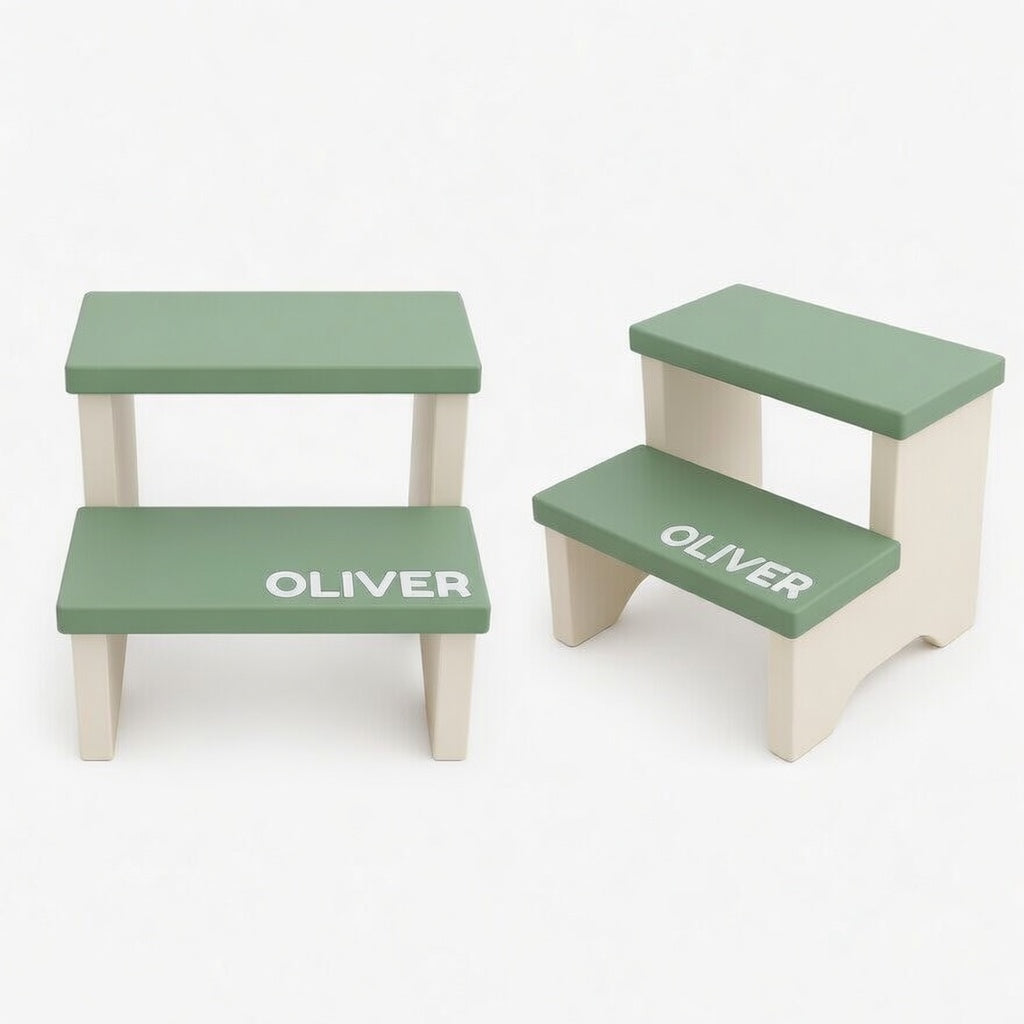 Kids Step Stool - Double Step (Personalized)